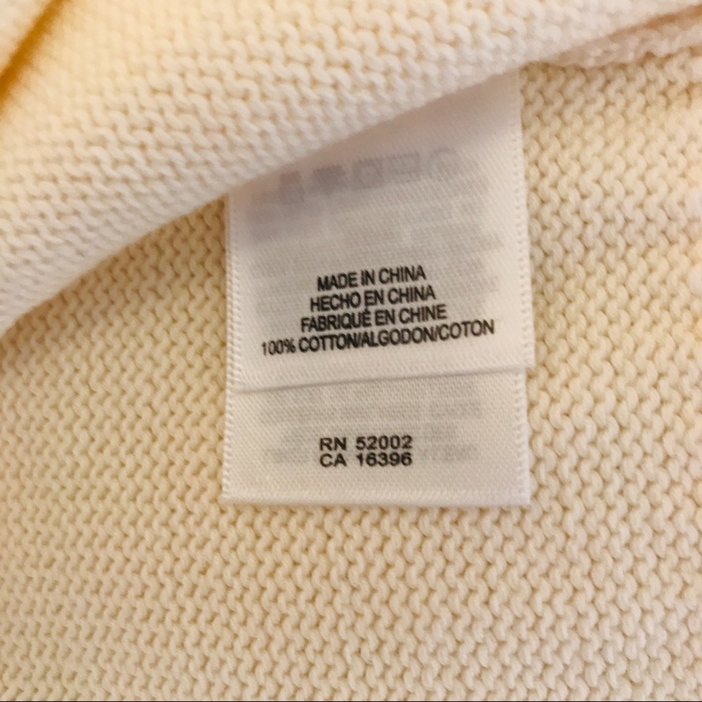 Liz Claiborne 100% cotton long sleeve sweater - Picture 4 of 11